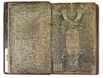 BIBLE IN ENGLISH.  The Bible; that is, The Holy Scriptures contained in the Old & New Testament.  1607.  Lacks 2 preliminary leaves.